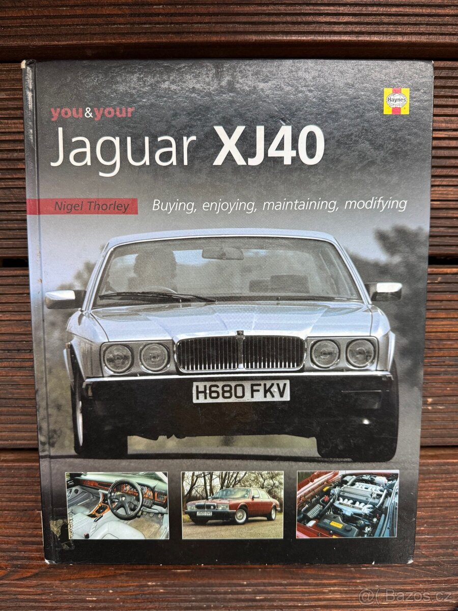 JAGUAR XJ40 XJ6 sběratelská publikace, historie, specifikace