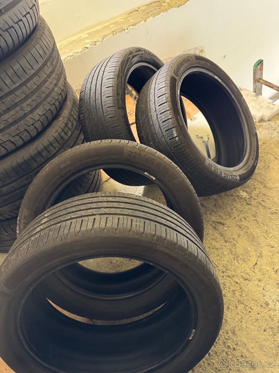 225/45 R18 91W Continental Letní Pneu