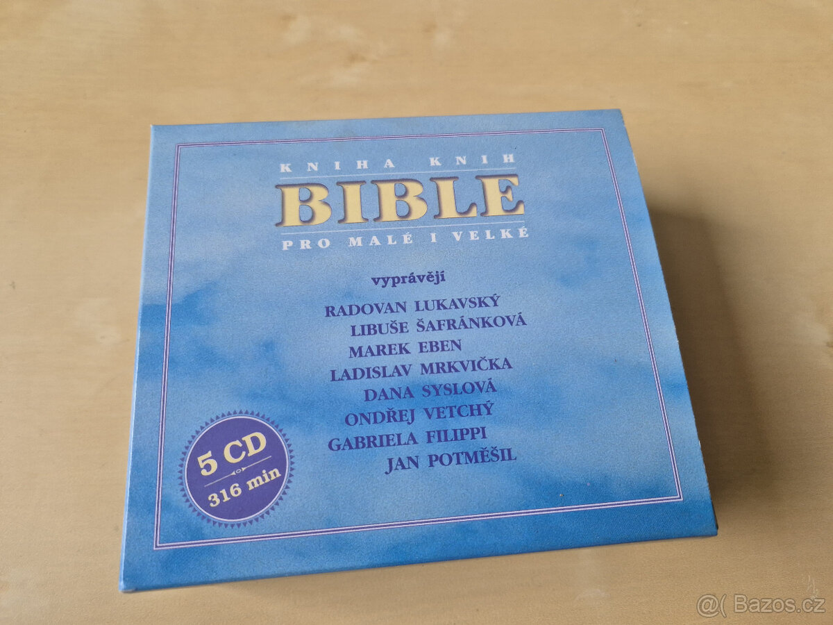 Audiokniha Bible pro malé i velké - 5CD