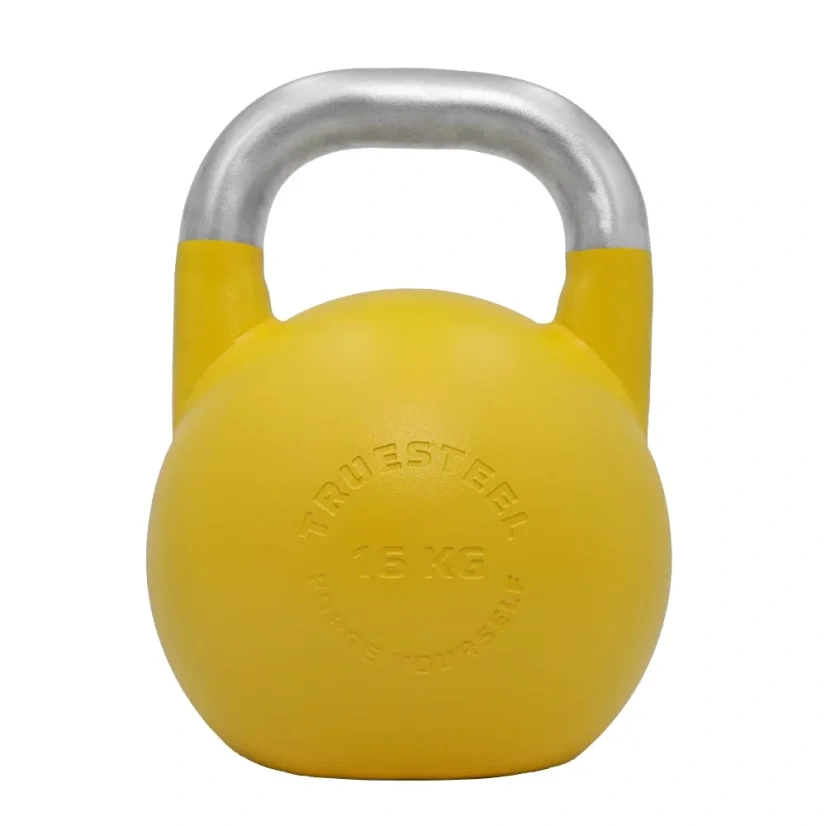 Závodní ocelový Kettlebell Truesteel - barevný 16kg