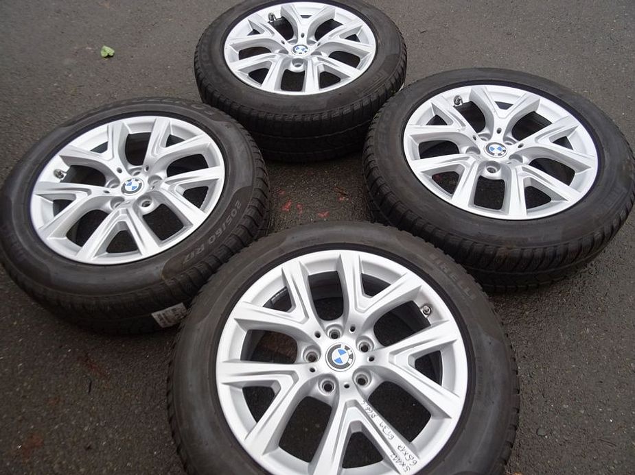 Alu disky origo BMW X1 17", 5x112,ET 39, zimní pneu