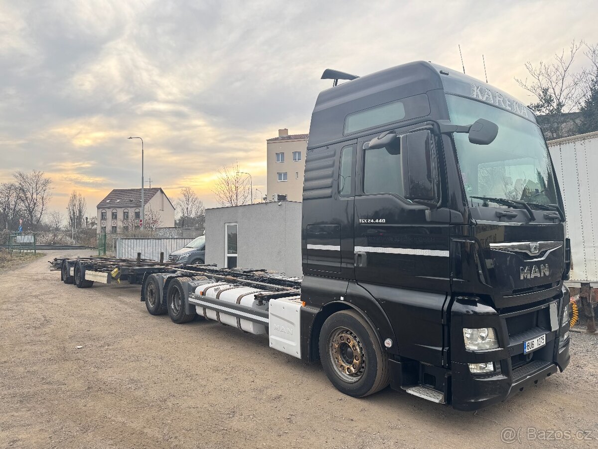 MAN TGX, 24.440,E6,BDF + KRONE BDF