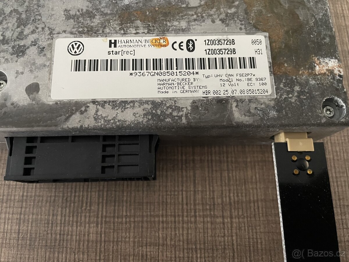 Skoda jednotka bluetooth 1Z0035729B