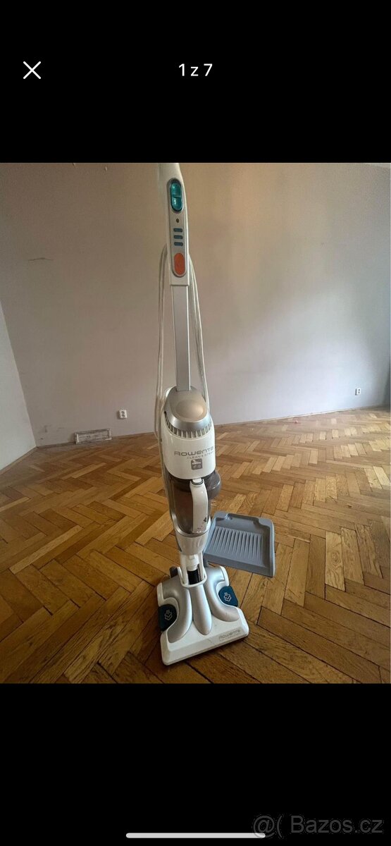 Rowenta RY7550 Parní mop 0,4 l 1700 W Bílá, Stříbrná