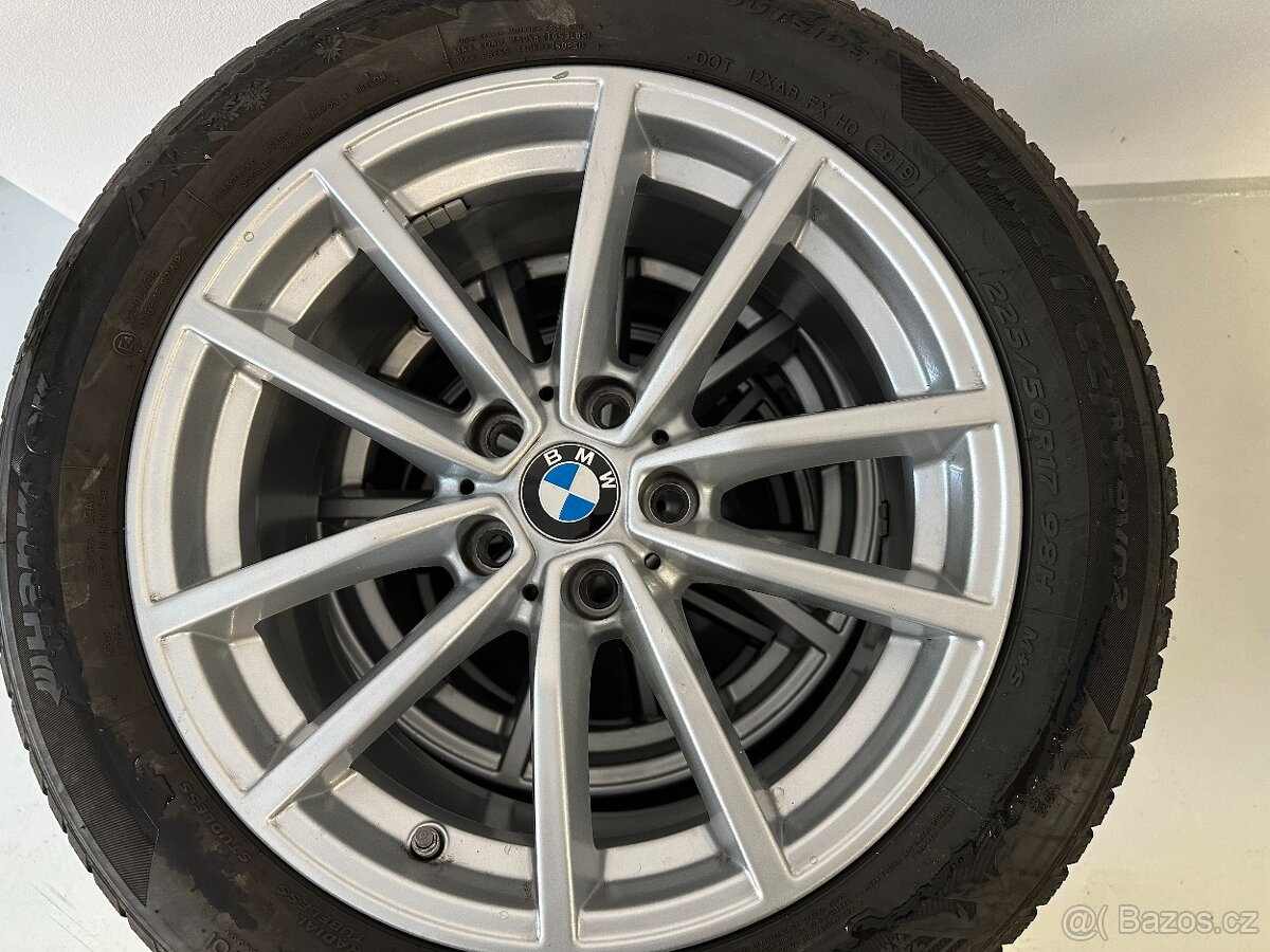 Prodám zimní originál BMW ALU kola 225/50/17 Hankook winter