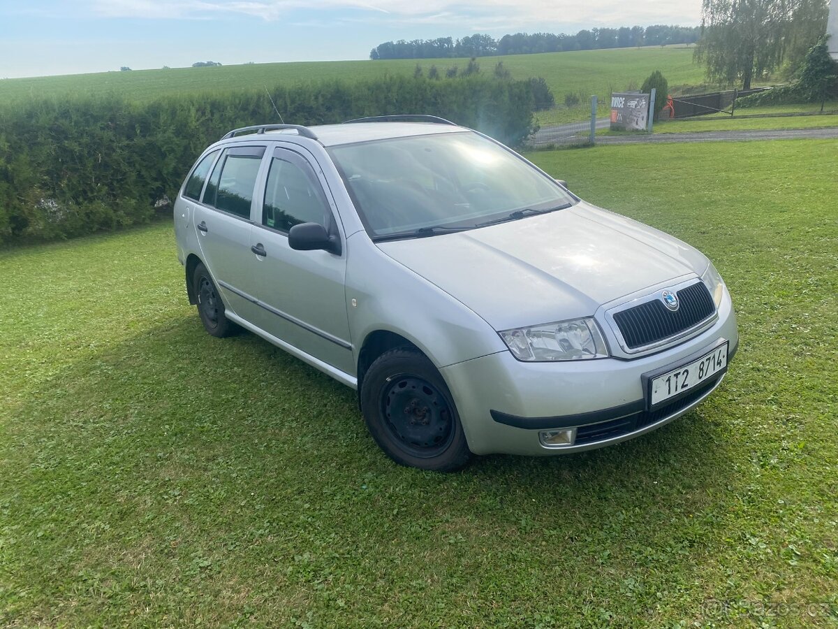 Škoda Fabie I Combi 1.4 50KW rv.2002 85000KM 1 Majitel