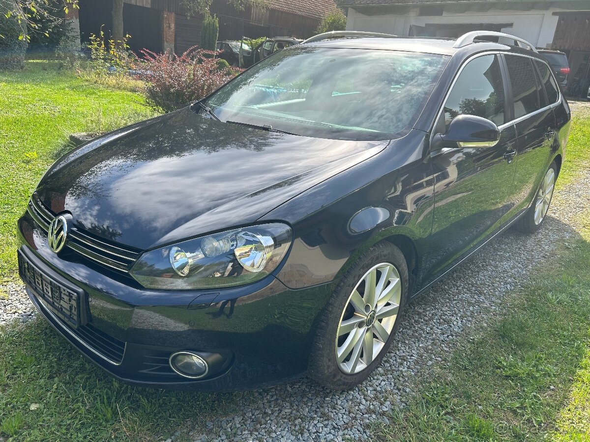 VW GOLF 6 1.4 TSI 90kw r.10/2010 DSG automat klima