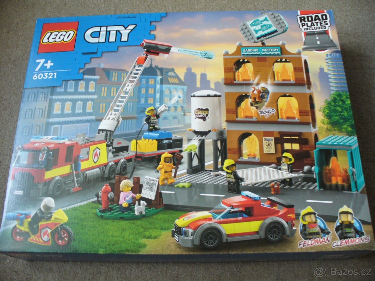 Lego City 60321 Hasičská zbrojnice