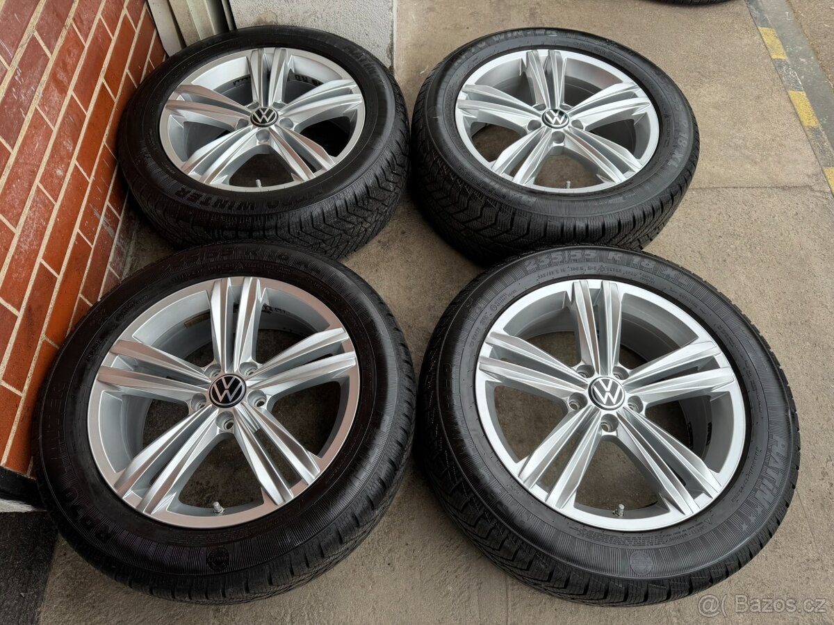 Alu 18" 5x112 VW - R Line, " Sebring " Tiguan, Zimní 98%