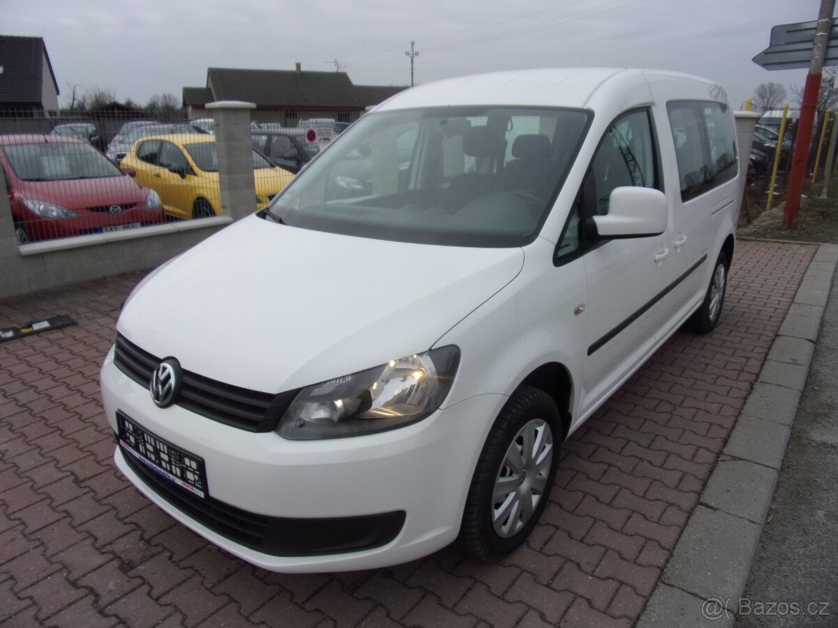 PRODÁM Volkswagen Caddy 1.2TSI KLIMA 7míst TAŽNÉ