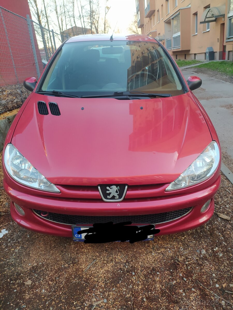 Peugeot 206 1,2i naj 160...tkm,STK plátna rv 2006