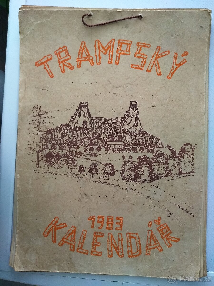 Trampský kalendář z Českého ráje 1983. Tramping.