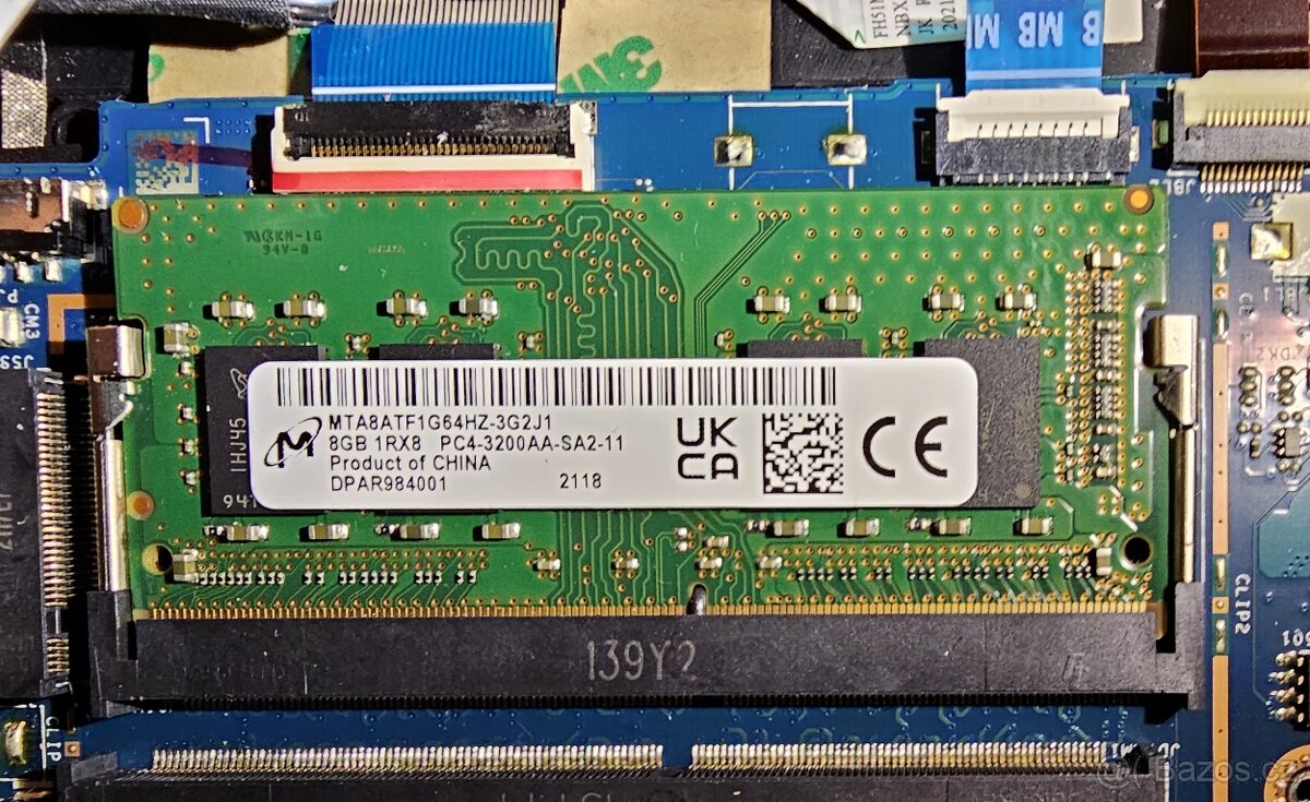 RAM - Micron - 8GB, DDR4-3200, SODIMM