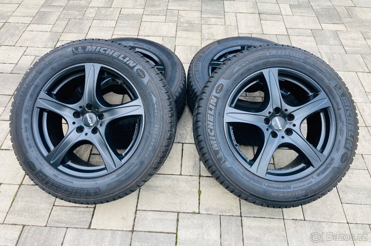 Atraktivní alu sada 5x112 R18, Bmw X5, X6, Michelin