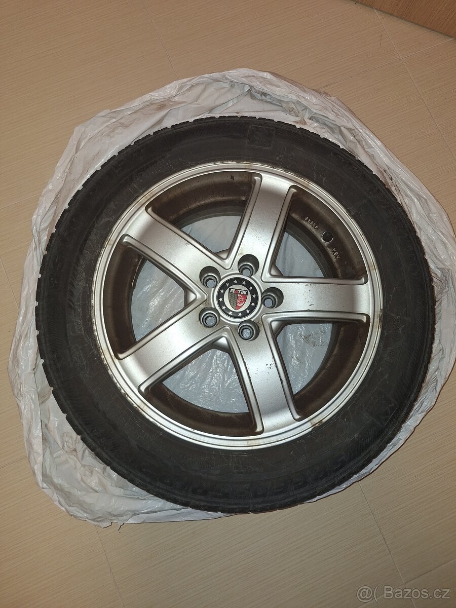 Alu disky vč. zimní pneu 185/60 R 15