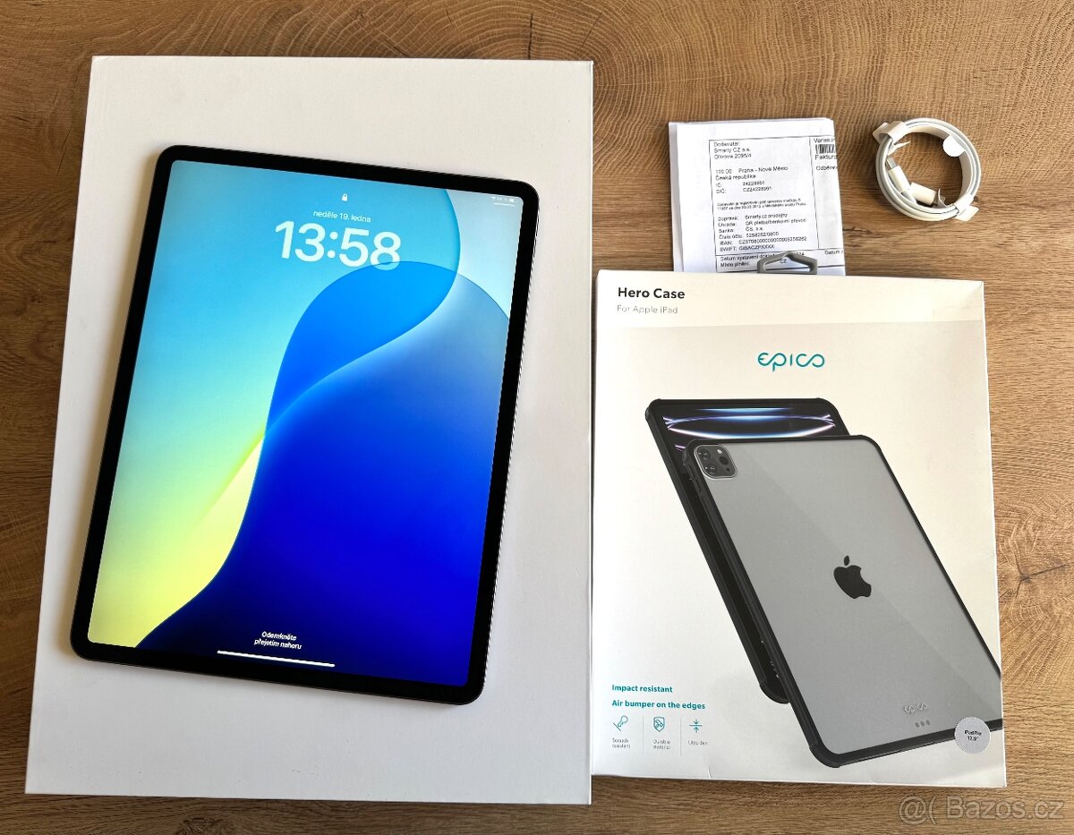 Apple iPad PRO 12.9’ 3 gen. černý, ZÁRUKA