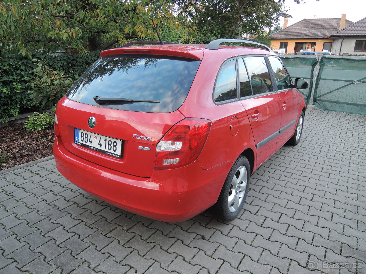 Fabia II combi, r.v. 2012, 1,2 TSI 63 kW, STK 09/2026