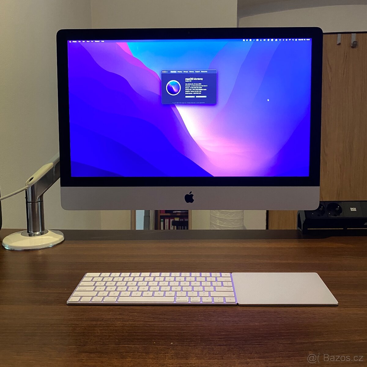 iMac 2017, 5k 40GB Ram 256 SSD i5 + Humanscale m8