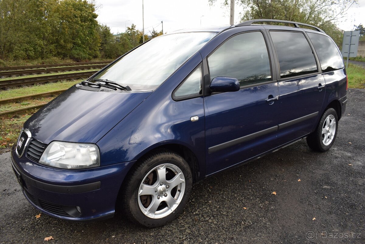 Seat Alhambra 1,8T 20V 7MÍST,PO SERVISU