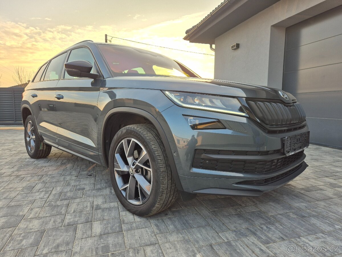 Škoda Kodiaq 2.0 TDi 110kw DSG 2021 SPORTLINE ZÁRUKA