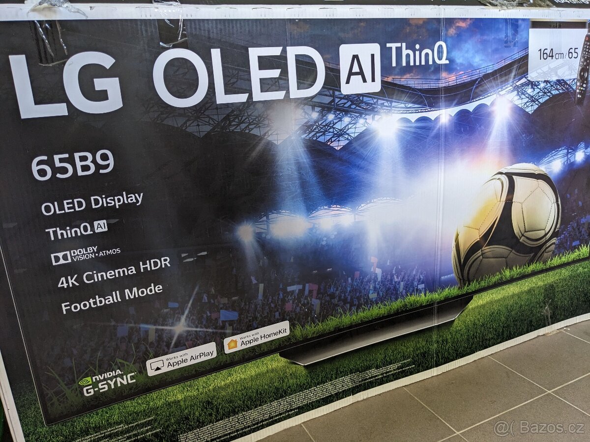 Televize LG OLED65B9, TV LG OLED 65 palců