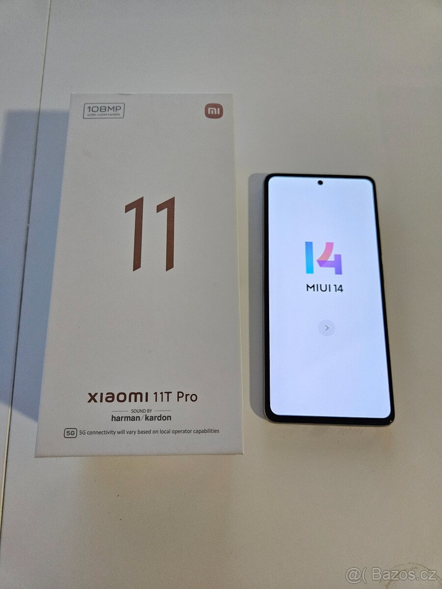 Mobilní telefon Xiaomi 11T Pro 256GB modrý v záruce