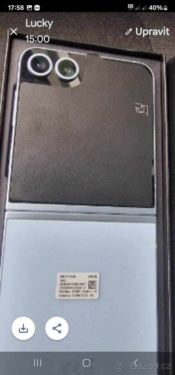 Samsung Galaxy Z Flip 6 blue