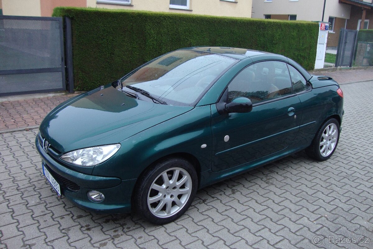 Peugeot 206CC 2.0i 16V 2004/klima/STK2026