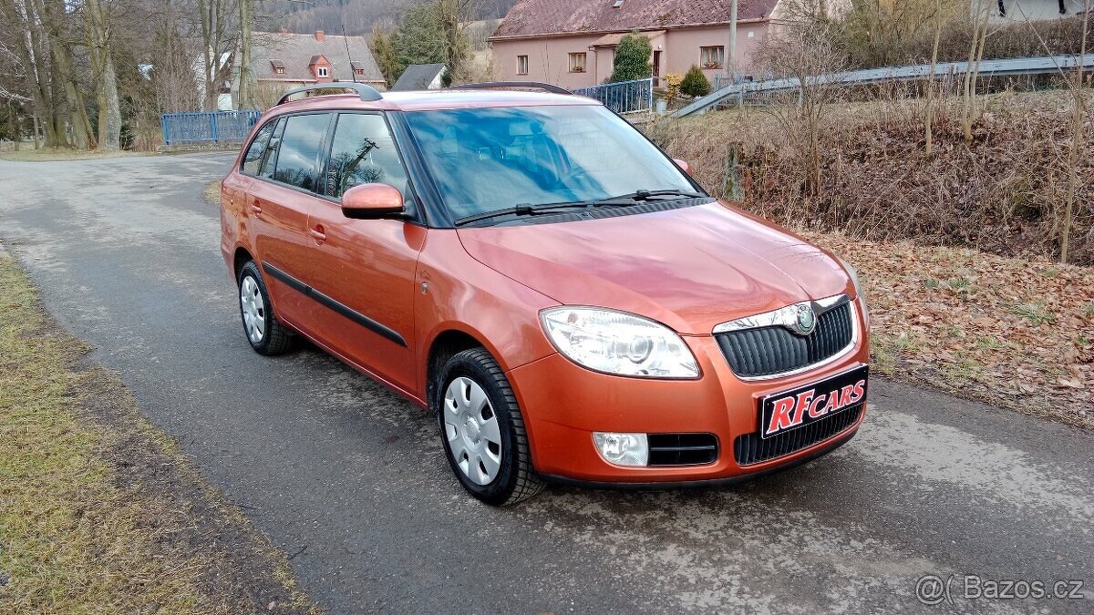 Škoda Fabia II-2 Kombi 1.4i 16V 63kW,5/2008,SER.KNIHA,KLIMA