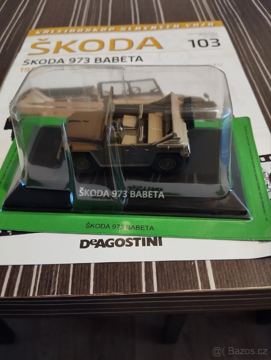 Škoda 973 Babeta 1:43 Deagostini