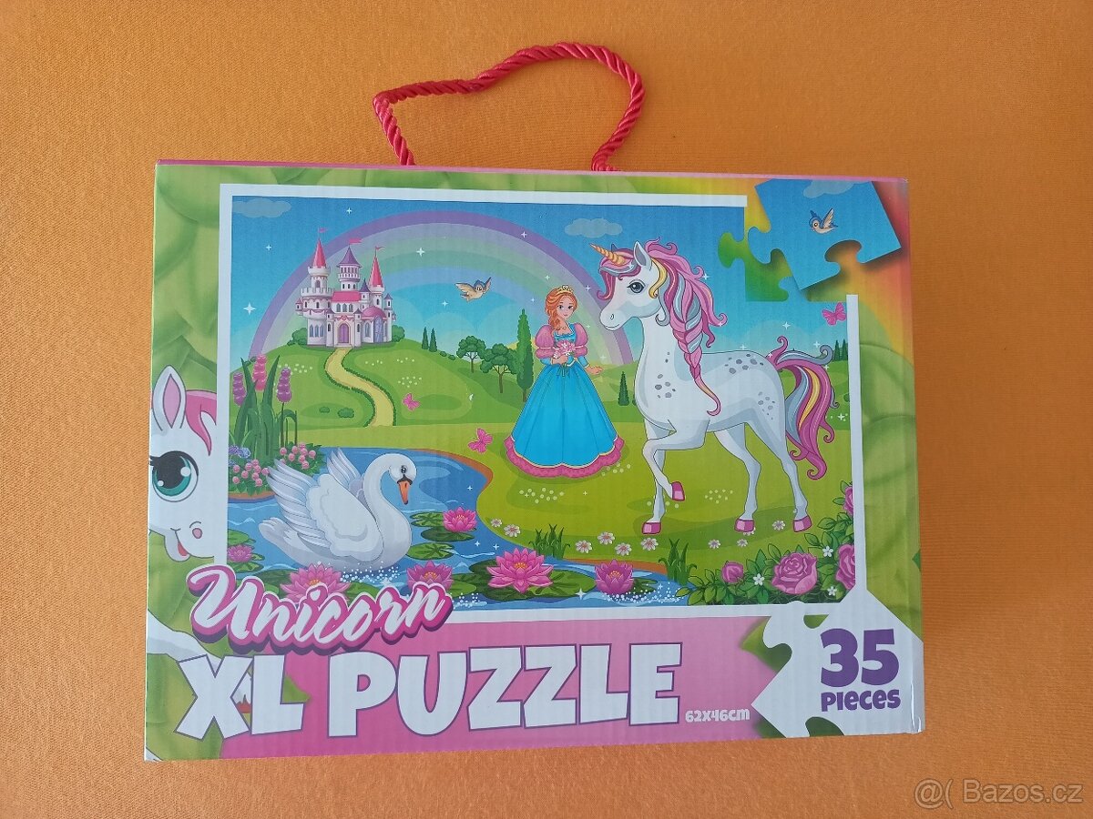 Puzzle unicorn jednorožec