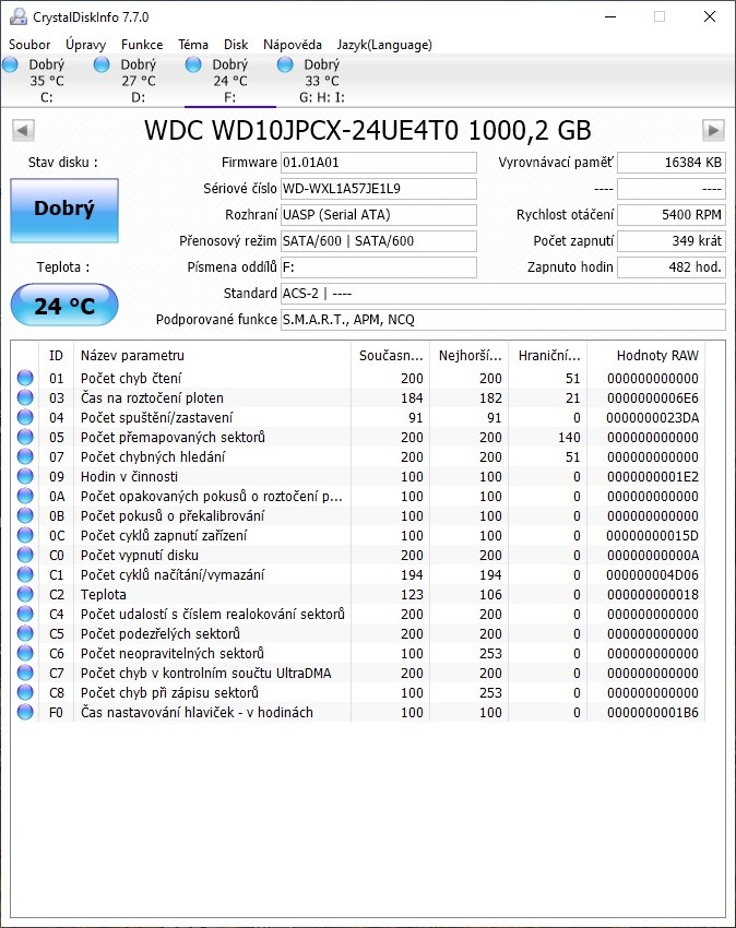 HDD 1TB 2.5" WD - 001