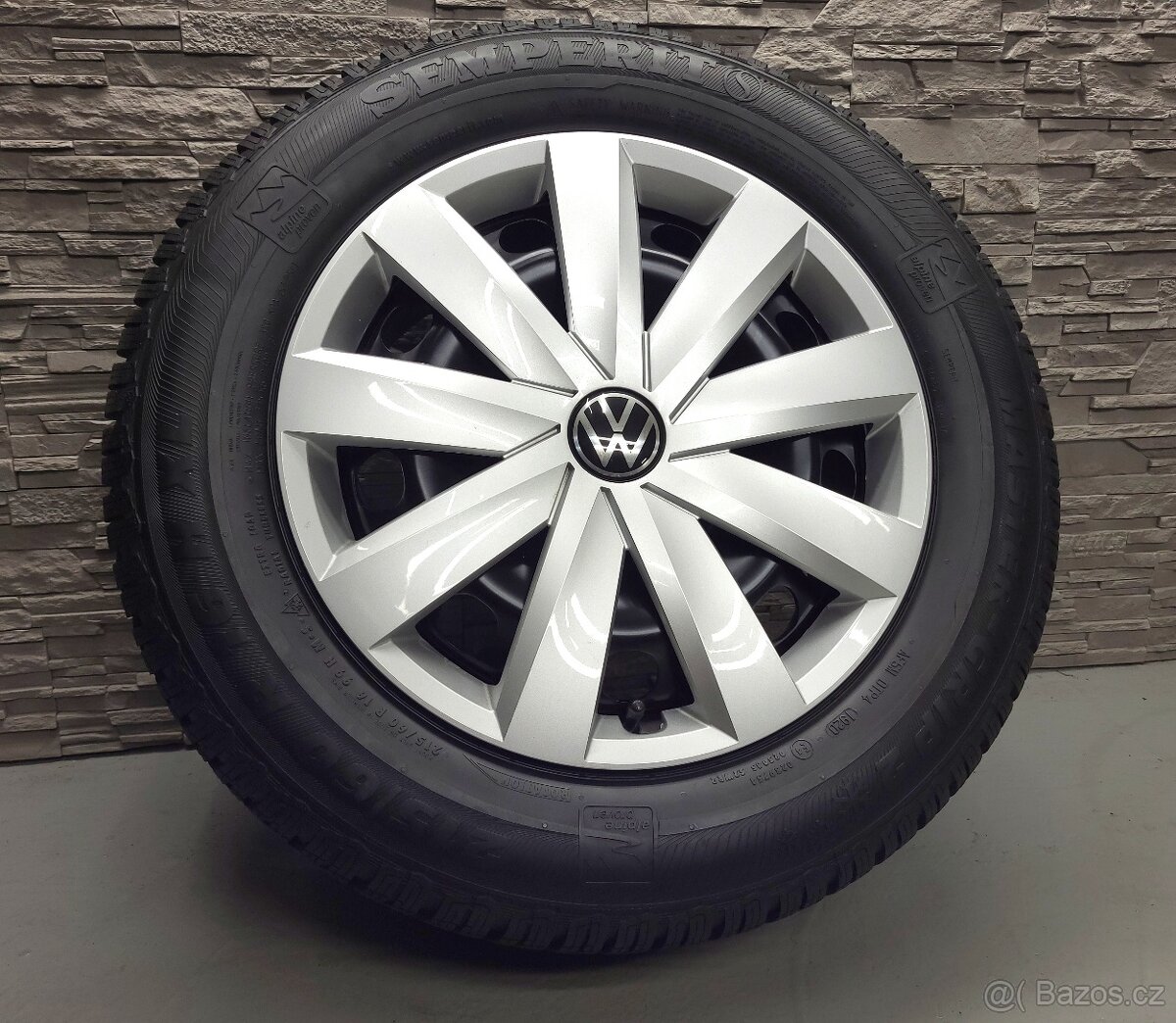 16" Originál VW Passat B8 5x112 zimní pneu 7,5-8,5mm