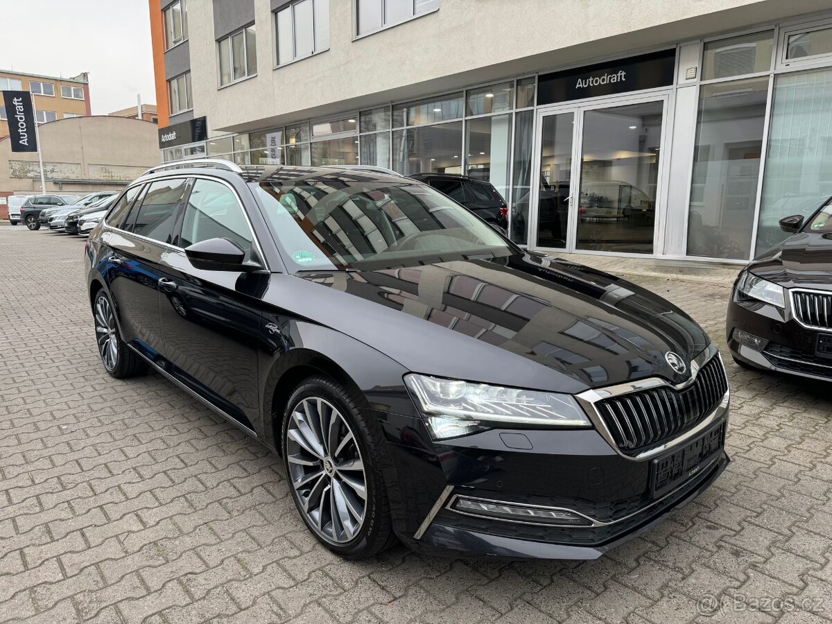 Škoda Superb 3 2.0 TSI 200kW 4x4 DSG L&K Tažné Webasto ACC