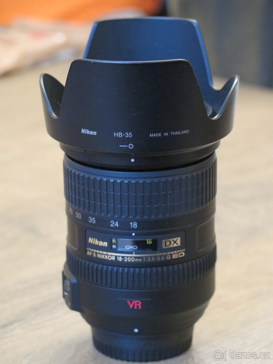 Nikon 18-200 mm F3,5-5,6G IF-ED DX VR