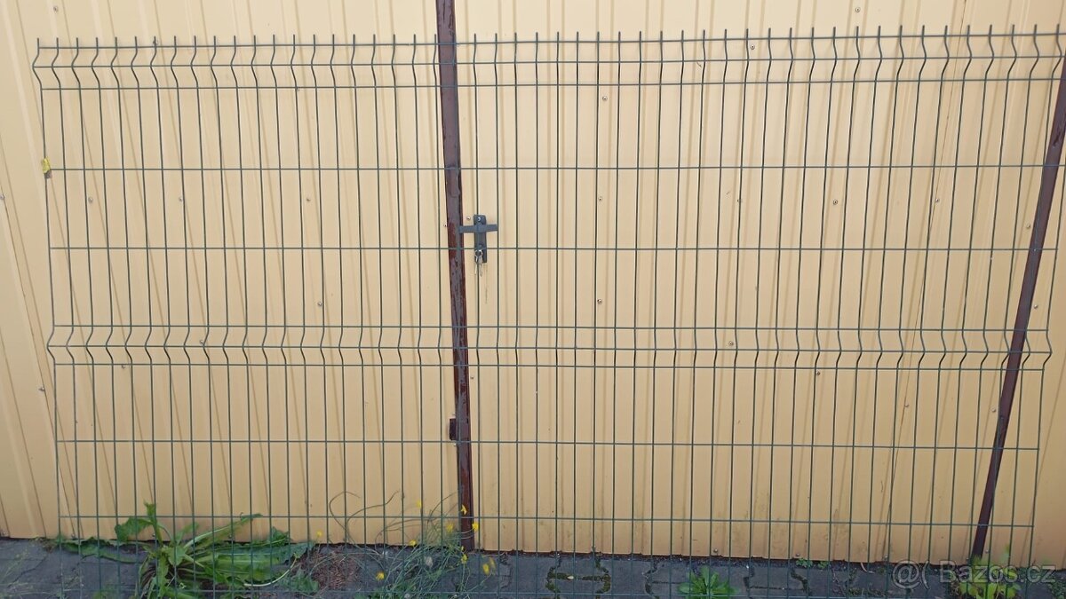 3D plotové pole, plot, pletivo