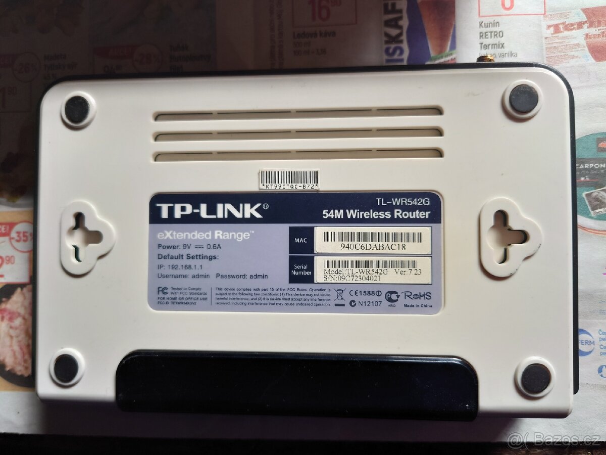 TP-LINK TL-WR542G