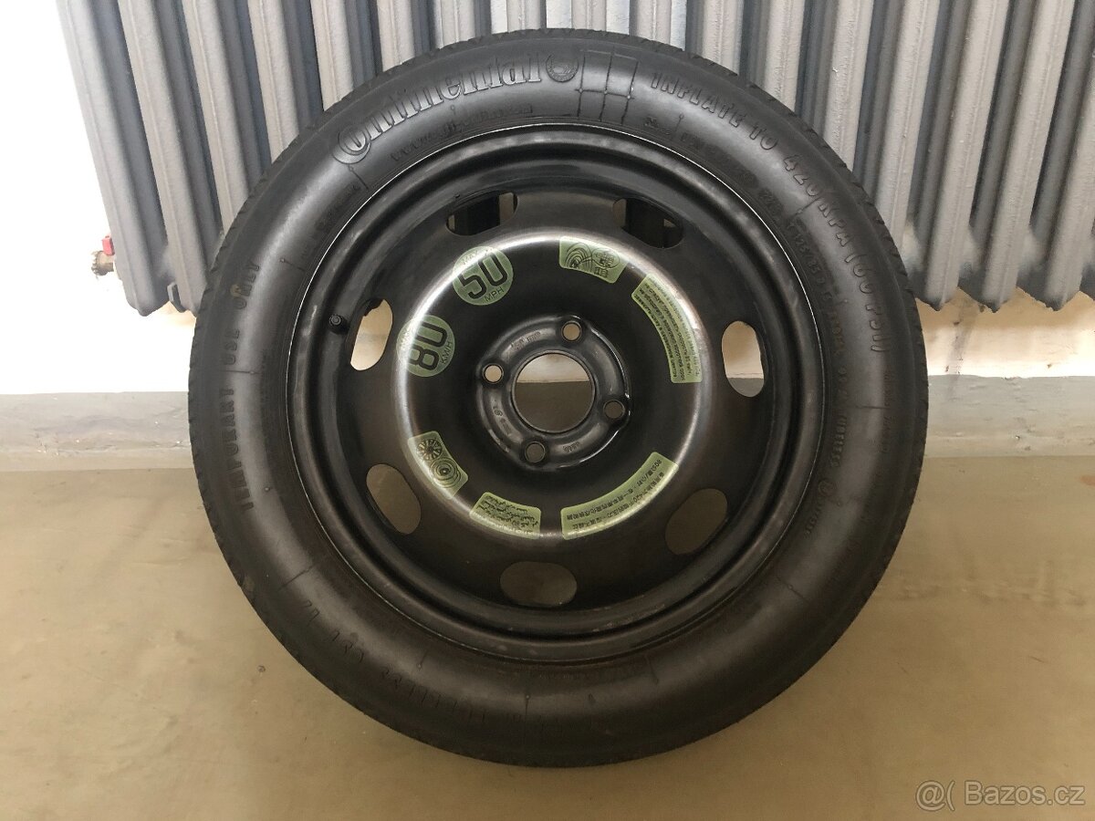 Dojezdové kolo 125/85 R16 pro Peugeot, Citroen