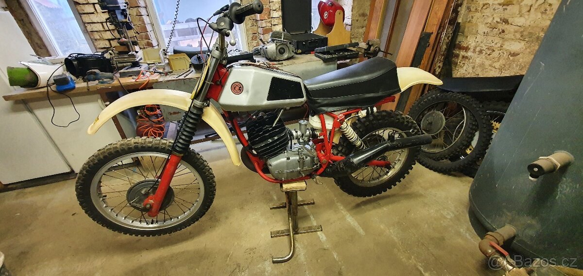 ČZ 380 981 Prototyp - FALTA - Classic motocross