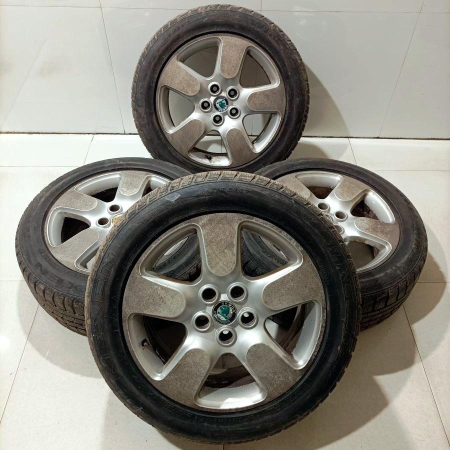 17" ALU kola – 5x112 – ŠKODA (VW, AUDI, SEAT)  Disky: Elektr