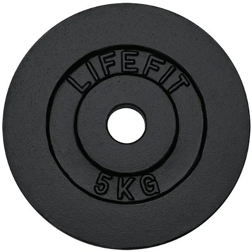 Kotouč Lifefit 2,5kg, 5 kg pro tyč 30 mm