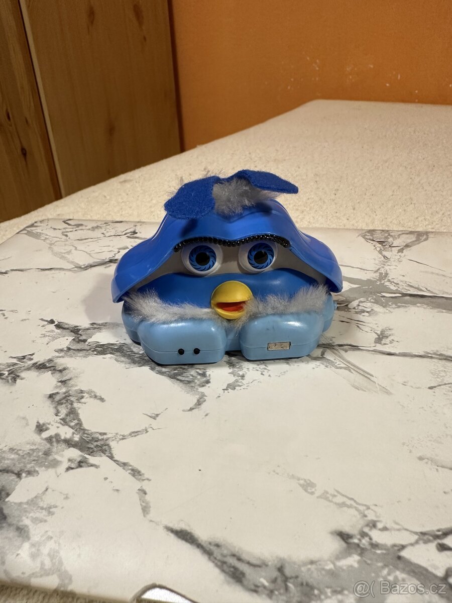 Furby Shelby modrý McDonald 2001 plne funkcni