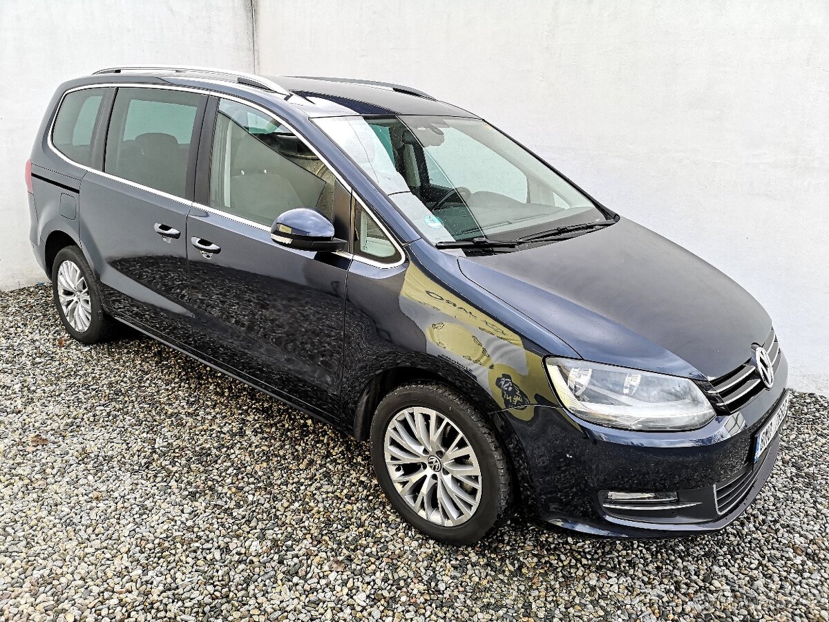 Volkswagen Sharan, 2.0 TDi CR 125 kW Highline. Tažné