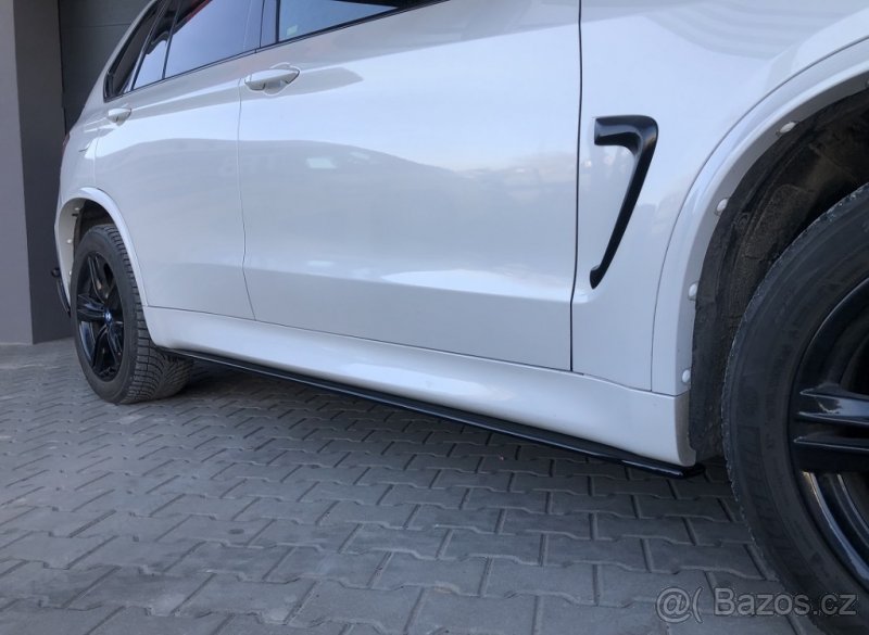 blatniky bmw x5 f15 zabry tuning oblozeni + listy pod prahy