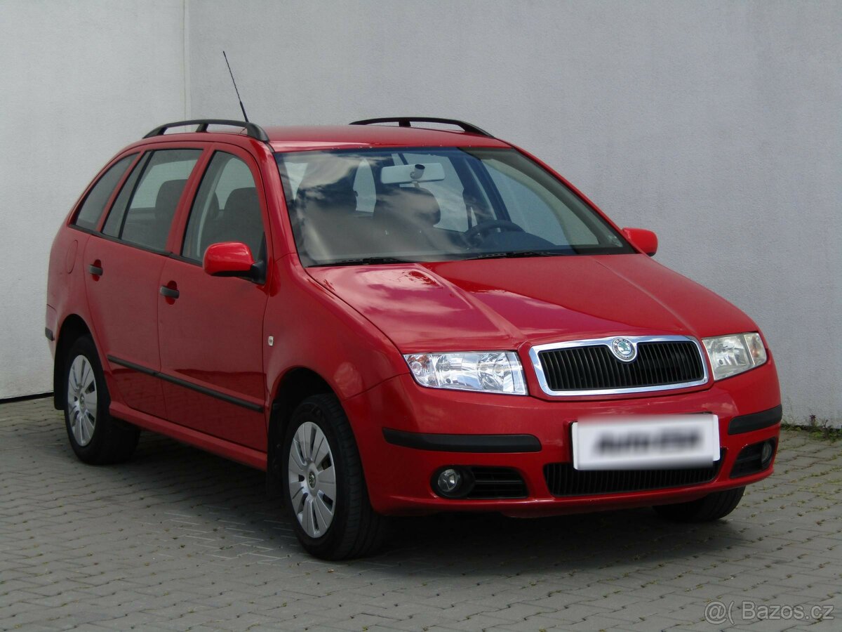 Škoda Fabia I 1.2 HTP ,  47 kW benzín, 2006