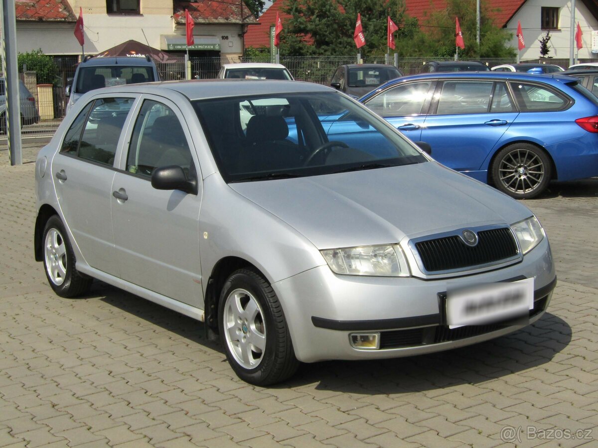 Škoda Fabia I 1.4 MPi ,  44 kW LPG + benzín, 2000