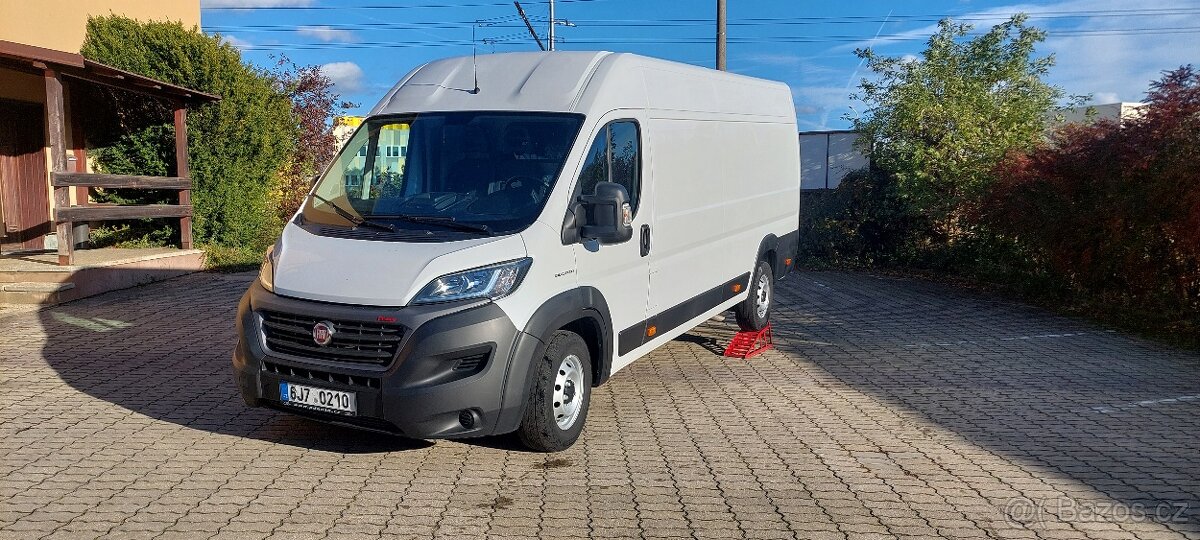 FIAT DUCATO, L4H2, 2.3 118 kW, KLIMA, TEMPOMAT,ODPOČET DPH