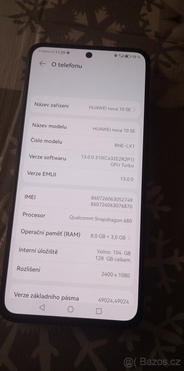 Huawei Nova 10 SE 8GB/128GB