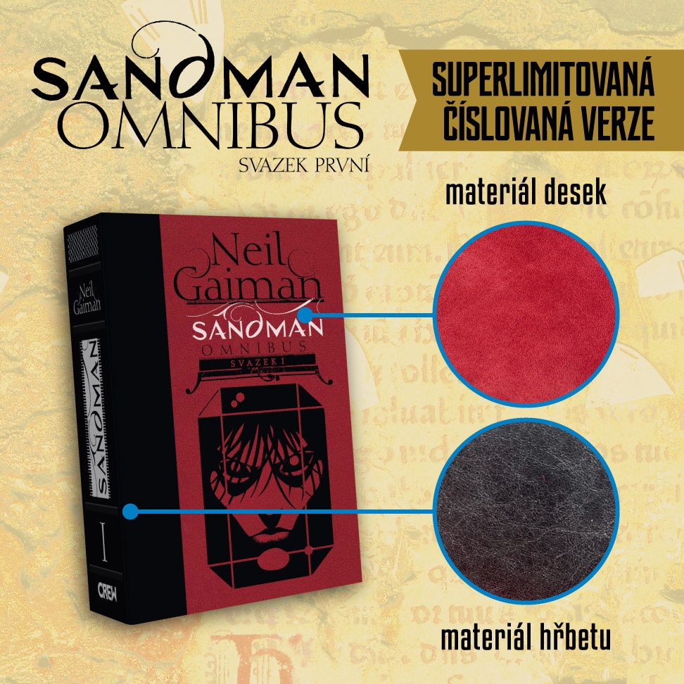 SANDMAN omnibus, super limitovaná edice 30 Ks