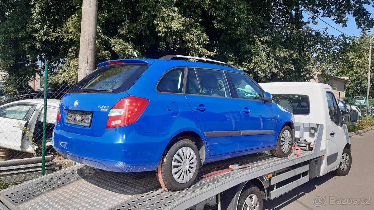 Škoda Fabia II kombi , 1.2 51kW, BZG , r.v.2008